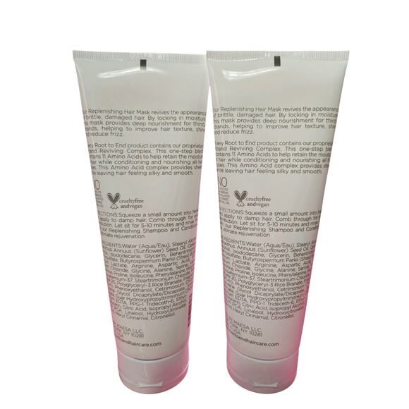 2‎ Root To End Replenishing Hair Mask 8floz Each - Picture 2 of 2